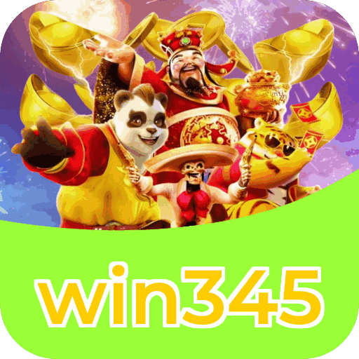 Interface do aplicativo win345 mostrando jogos disponíveis no iOS e Android